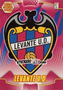 Figurina Escudo - Liga BBVA 2011-2012. Megacracks - Panini