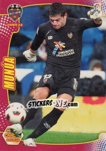 Sticker Munua - Liga BBVA 2011-2012. Megacracks n. 128 - Panini