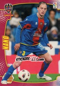 Cromo Nano - Liga BBVA 2011-2012. Megacracks - Panini