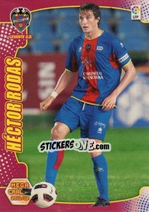 Cromo Hector Rodas - Liga BBVA 2011-2012. Megacracks - Panini
