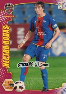 Sticker Hector Rodas - Liga BBVA 2011-2012. Megacracks n. 132 - Panini