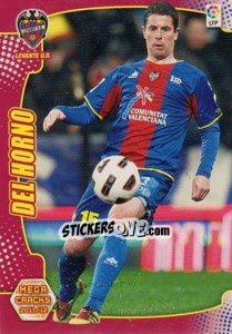 Sticker Del Horno - Liga BBVA 2011-2012. Megacracks n. 134 - Panini