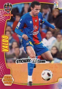 Sticker Valdo - Liga BBVA 2011-2012. Megacracks - Panini