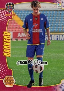 Sticker Barkero - Liga BBVA 2011-2012. Megacracks n. 140 - Panini