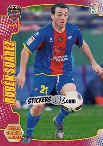 Sticker Ruben Suarez - Liga BBVA 2011-2012. Megacracks - Panini
