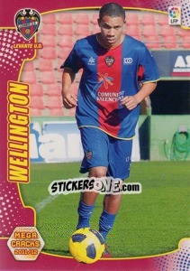 Figurina Wellington - Liga BBVA 2011-2012. Megacracks - Panini