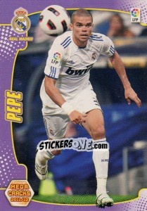 Cromo Pepe - Liga BBVA 2011-2012. Megacracks - Panini