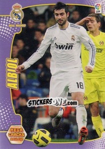 Sticker Albiol - Liga BBVA 2011-2012. Megacracks - Panini