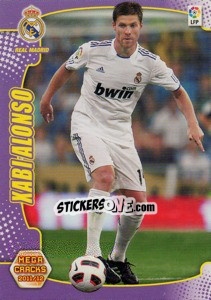 Sticker Xabi Alonso - Liga BBVA 2011-2012. Megacracks - Panini
