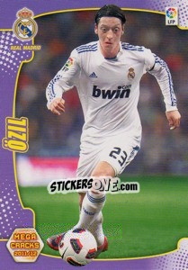 Sticker Ozil - Liga BBVA 2011-2012. Megacracks n. 156 - Panini