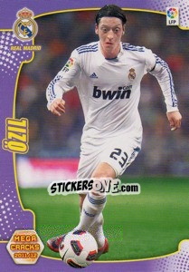 Cromo Ozil - Liga BBVA 2011-2012. Megacracks - Panini