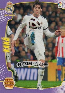 Sticker Kaka - Liga BBVA 2011-2012. Megacracks n. 157 - Panini