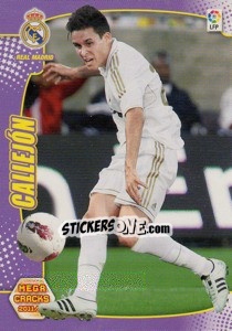 Figurina Callejon - Liga BBVA 2011-2012. Megacracks - Panini