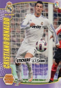 Sticker Cristiano Ronaldo - Liga BBVA 2011-2012. Megacracks n. 160 - Panini