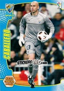 Sticker Willy Caballero - Liga BBVA 2011-2012. Megacracks - Panini