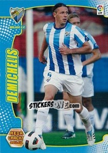 Sticker Demichelis - Liga BBVA 2011-2012. Megacracks - Panini