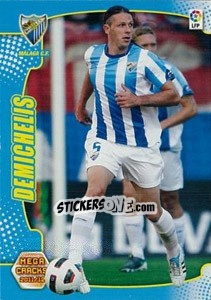 Sticker Demichelis - Liga BBVA 2011-2012. Megacracks n. 166 - Panini