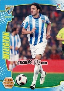 Sticker Weligton - Liga BBVA 2011-2012. Megacracks n. 167 - Panini
