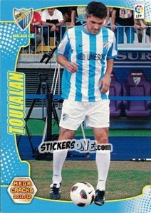 Sticker Toulalan - Liga BBVA 2011-2012. Megacracks n. 172 - Panini