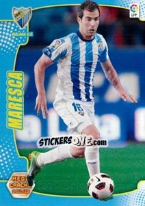 Sticker Maresca - Liga BBVA 2011-2012. Megacracks n. 175 - Panini