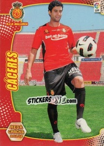 Sticker Caceres - Liga BBVA 2011-2012. Megacracks n. 188 - Panini