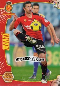 Sticker Marti - Liga BBVA 2011-2012. Megacracks n. 189 - Panini
