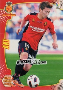 Sticker Aki - Liga BBVA 2011-2012. Megacracks n. 196 - Panini