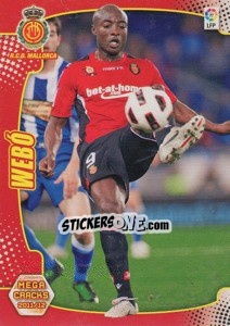 Sticker Webo - Liga BBVA 2011-2012. Megacracks n. 197 - Panini