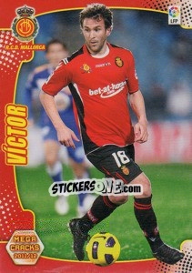 Sticker Victor - Liga BBVA 2011-2012. Megacracks n. 198 - Panini