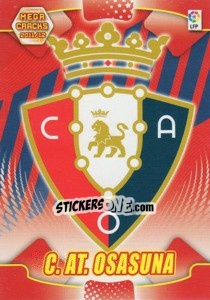 Figurina Escudo - Liga BBVA 2011-2012. Megacracks - Panini