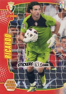 Sticker Ricardo - Liga BBVA 2011-2012. Megacracks - Panini