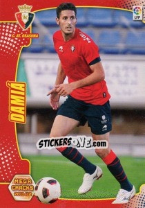 Figurina Damia - Liga BBVA 2011-2012. Megacracks - Panini