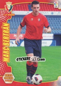 Sticker Marc Bertran - Liga BBVA 2011-2012. Megacracks - Panini