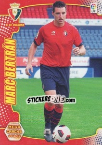 Sticker Marc Bertran - Liga BBVA 2011-2012. Megacracks n. 202 - Panini