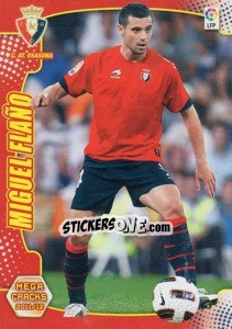 Cromo Miguel Flano - Liga BBVA 2011-2012. Megacracks - Panini