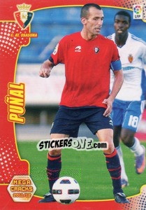Sticker Punal - Liga BBVA 2011-2012. Megacracks n. 208 - Panini