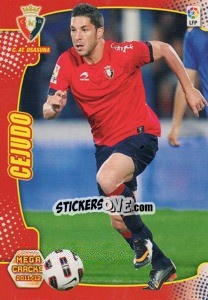 Cromo Cejudo - Liga BBVA 2011-2012. Megacracks - Panini