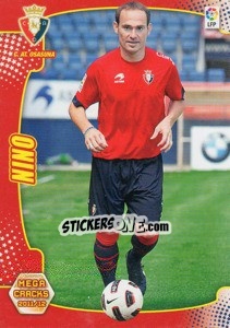 Sticker Nino - Liga BBVA 2011-2012. Megacracks n. 213 - Panini