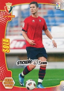 Sticker Sola - Liga BBVA 2011-2012. Megacracks n. 216 - Panini