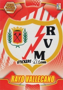 Figurina Escudo - Liga BBVA 2011-2012. Megacracks - Panini