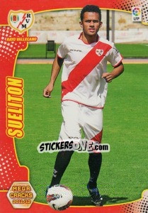 Cromo Sueliton - Liga BBVA 2011-2012. Megacracks - Panini