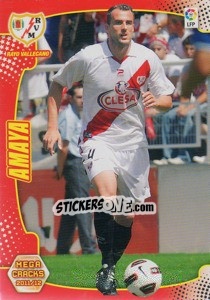 Figurina Amaya - Liga BBVA 2011-2012. Megacracks - Panini