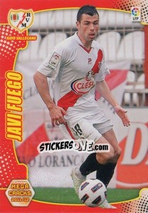Sticker Javi Fuego - Liga BBVA 2011-2012. Megacracks n. 244 - Panini