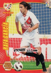 Cromo Rafa Garcia - Liga BBVA 2011-2012. Megacracks - Panini