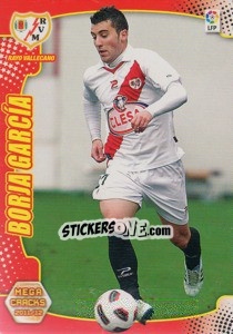 Sticker Borja Garcia - Liga BBVA 2011-2012. Megacracks - Panini