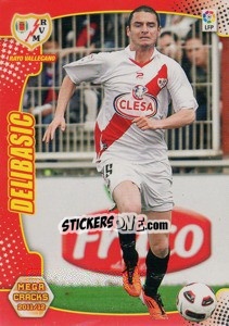 Figurina Delibasic - Liga BBVA 2011-2012. Megacracks - Panini