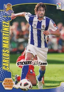Cromo Carlos Martinez - Liga BBVA 2011-2012. Megacracks - Panini