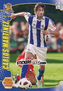 Sticker Carlos Martinez - Liga BBVA 2011-2012. Megacracks n. 255 - Panini