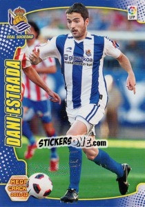 Cromo Dani Estrada - Liga BBVA 2011-2012. Megacracks n. 256 - Panini