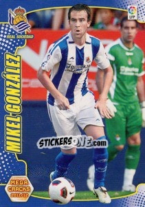 Sticker Mikel Gonzalez - Liga BBVA 2011-2012. Megacracks - Panini